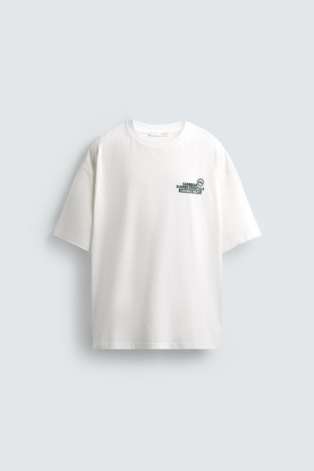 SLOGAN PRINT T-SHIRT - Zara фото 9