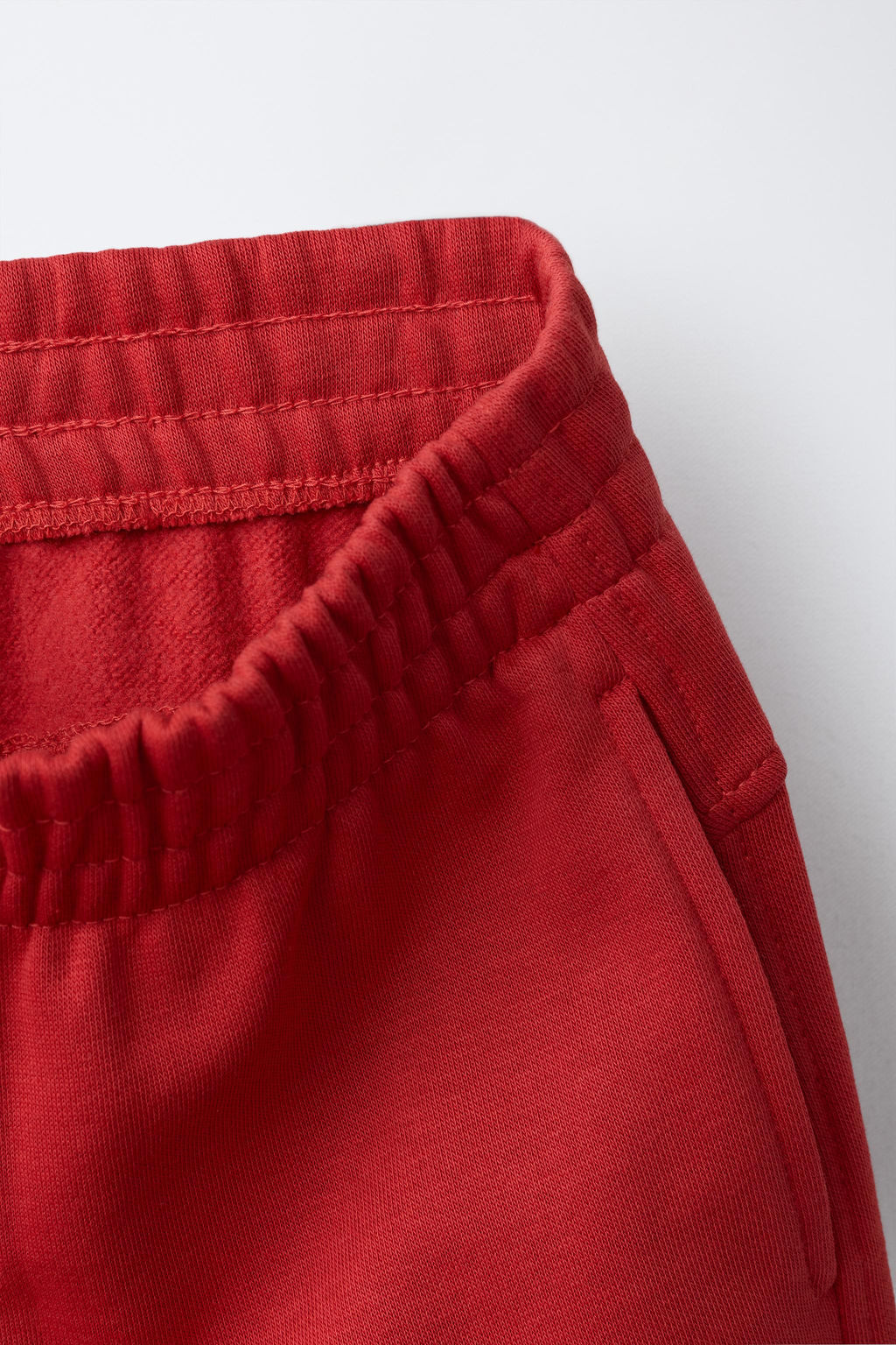 PANTAL?N JOGGER TEXTO / Rojo medio - Zara фото 6