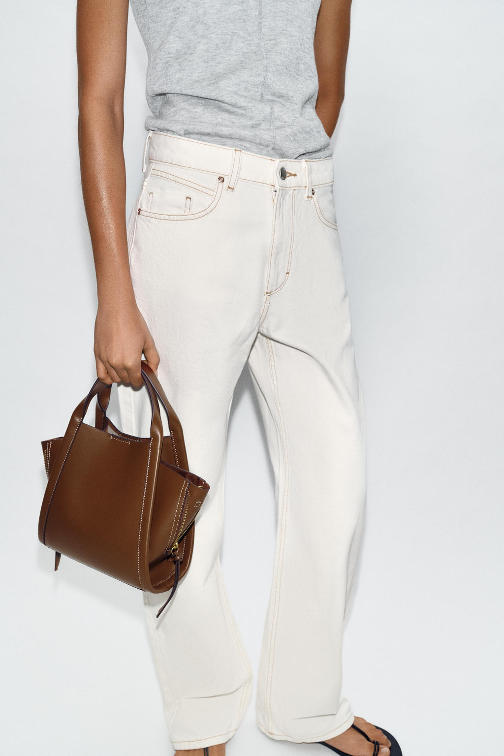 BOLSO CITY BANDOLERA / Marr?n - Zara фото 2