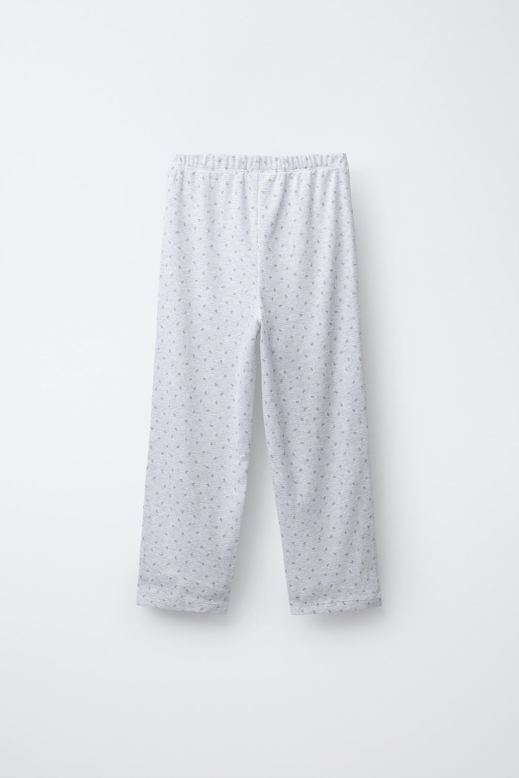 6-14 YEARS/ WAFFLE-KNIT FLORAL PYJAMAS - Zara фото 5