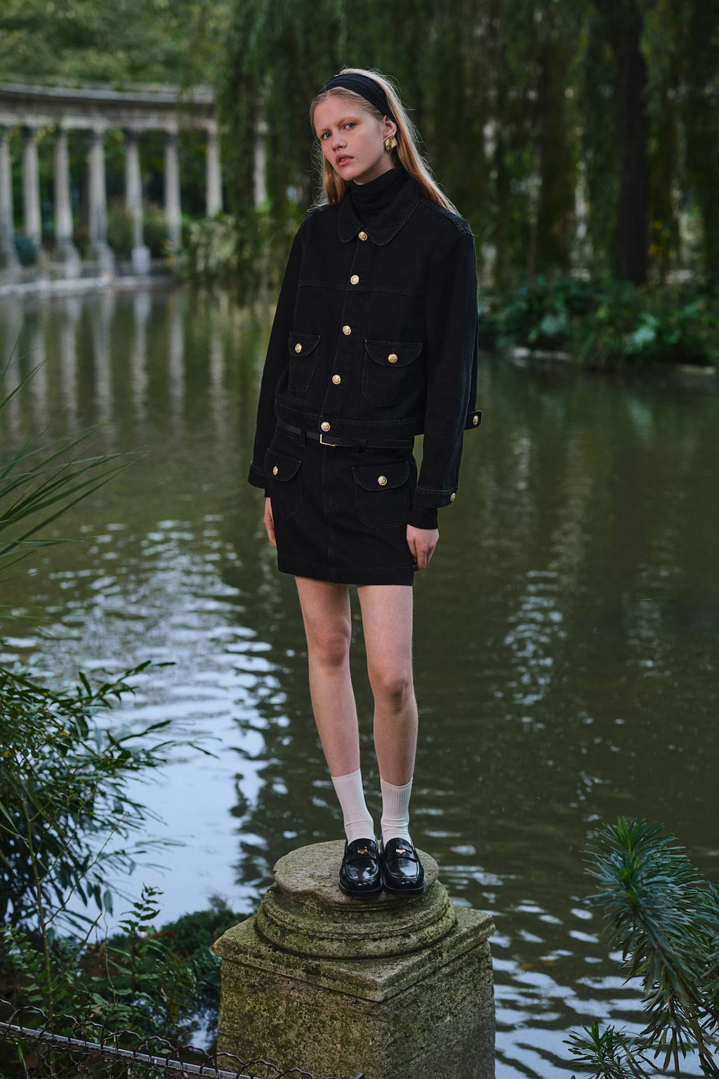 Minifalda en denim - H&m фото 2