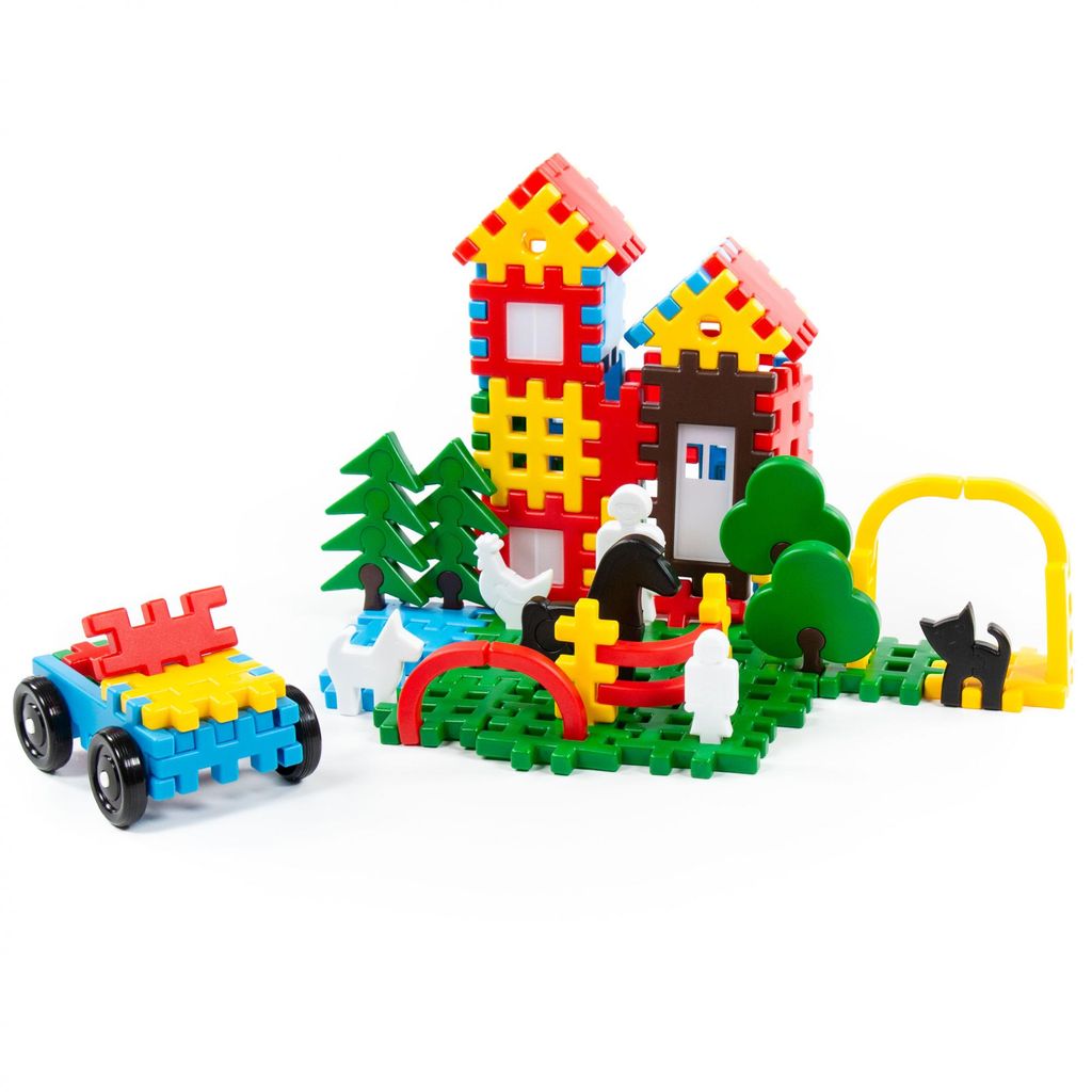 Конструктор Семья (120 элементов) (в коробке) - Полесье фото 2