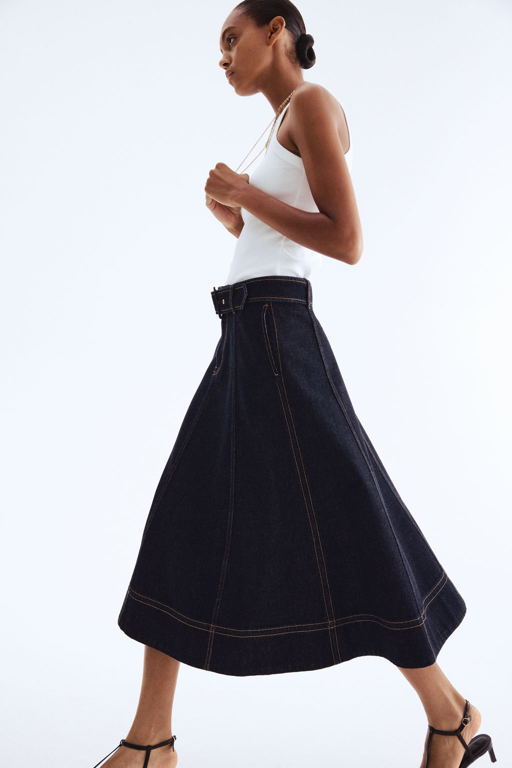 Falda evas? en denim - H&m фото 5