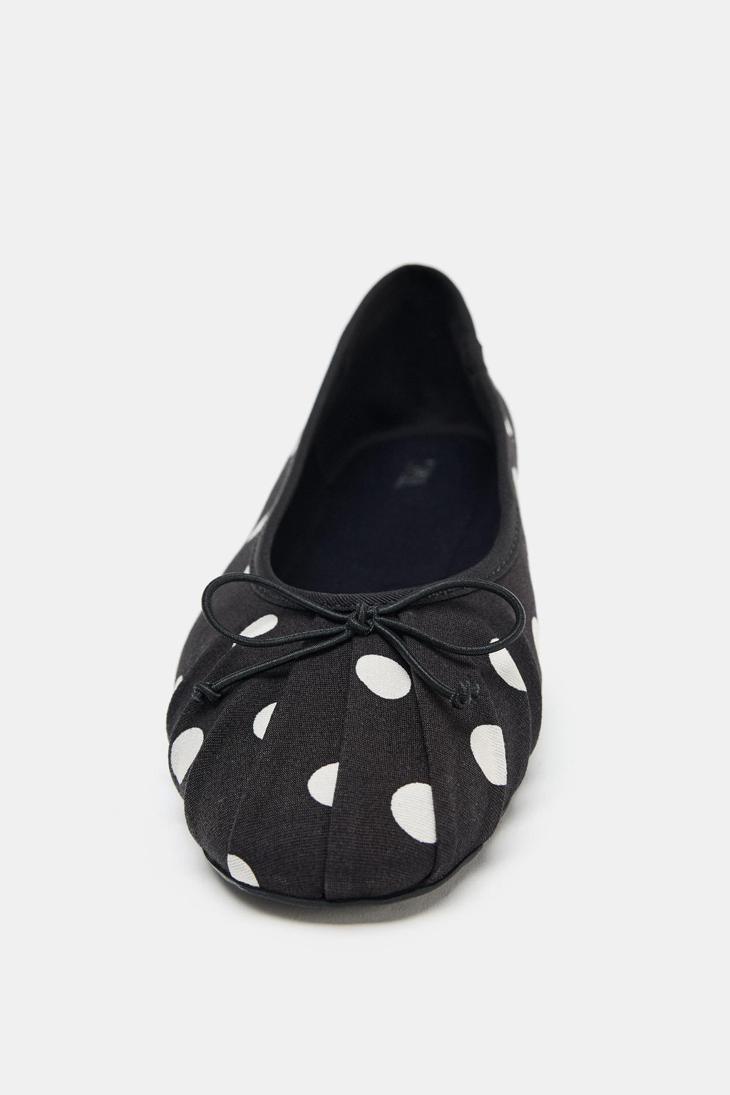 BALLET FLATS WITH POLKA DOTS AND BOW - Zara фото 6
