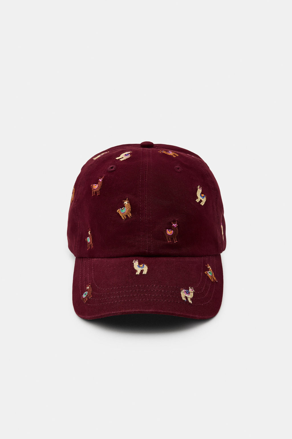 TWILL CAP WITH EMBROIDERY