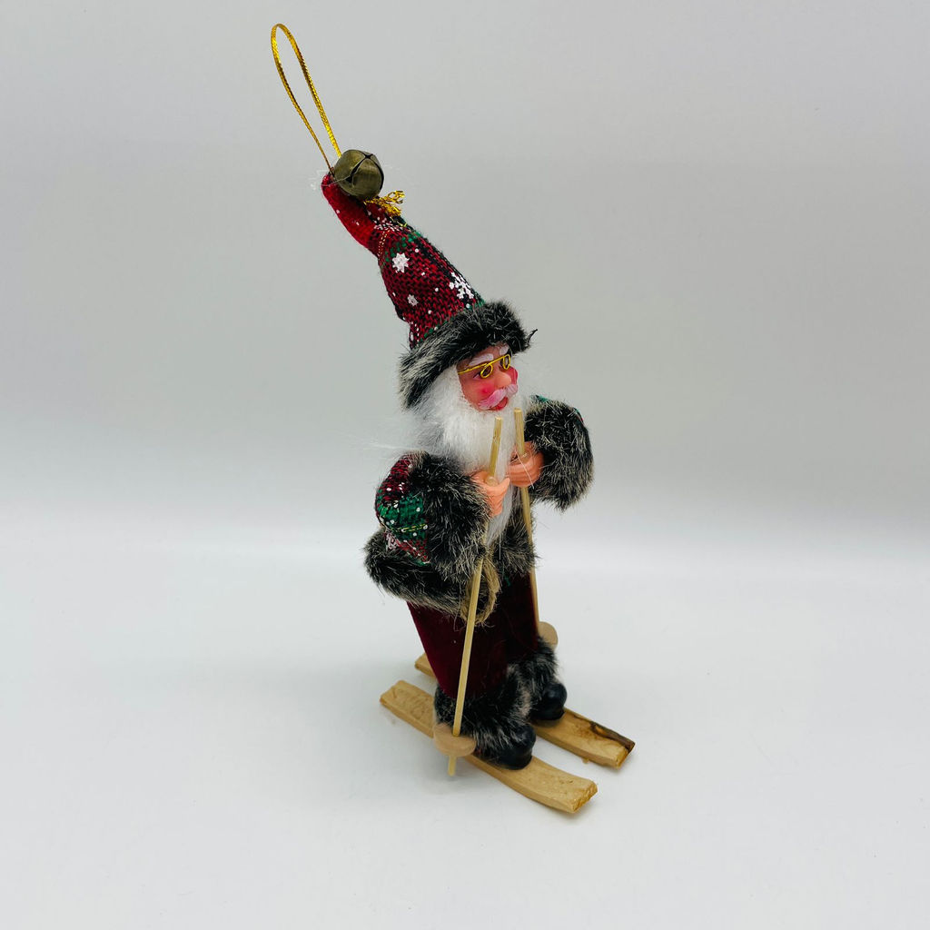 Елочная игрушка - Дед Мороз 20 см 12 шт в уп (арт. 6210-1/6210-2) - Ип лебедев о.ю фото 2