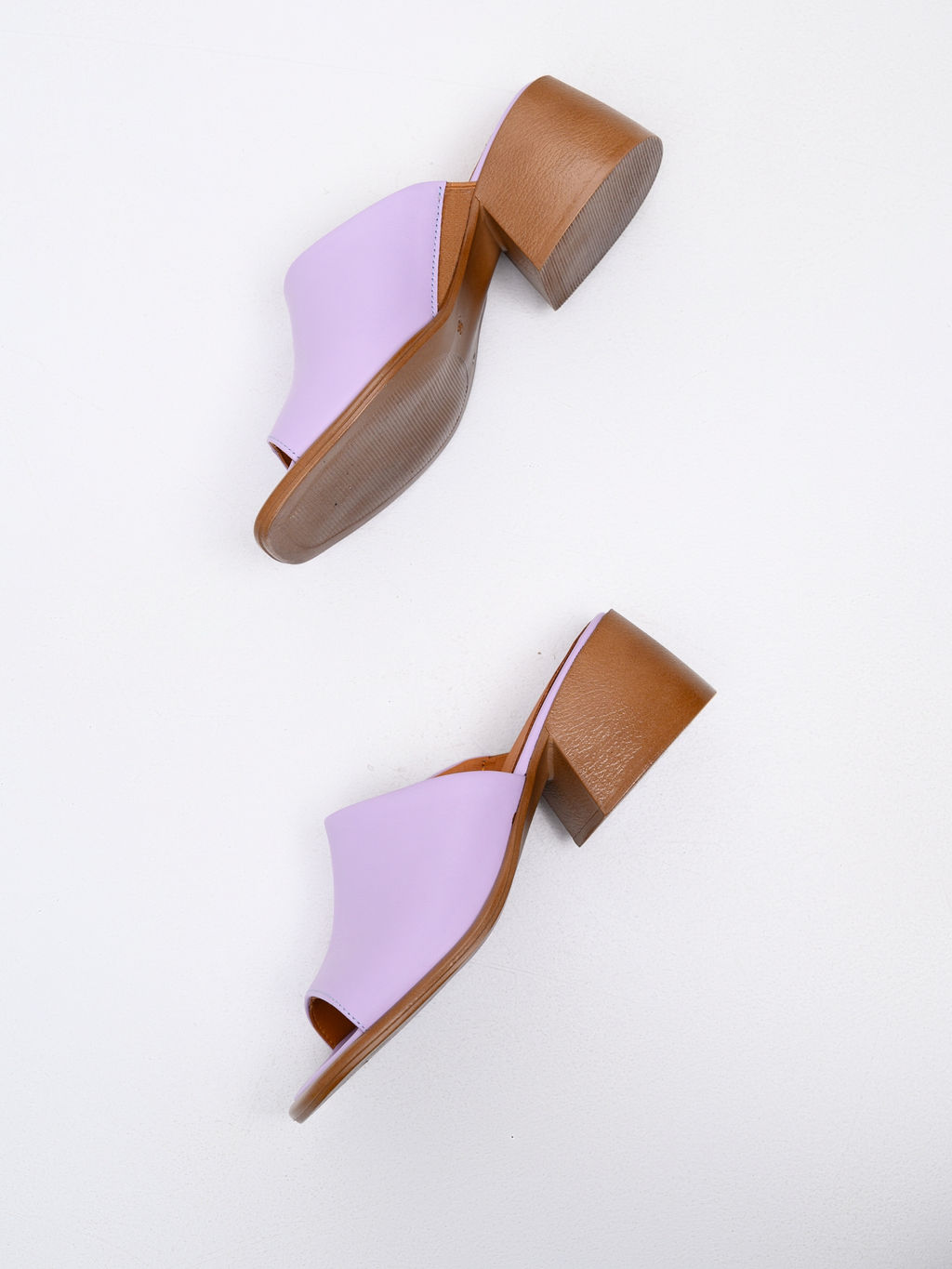 Сабо 4012.23663br.Лиловый+коричневый