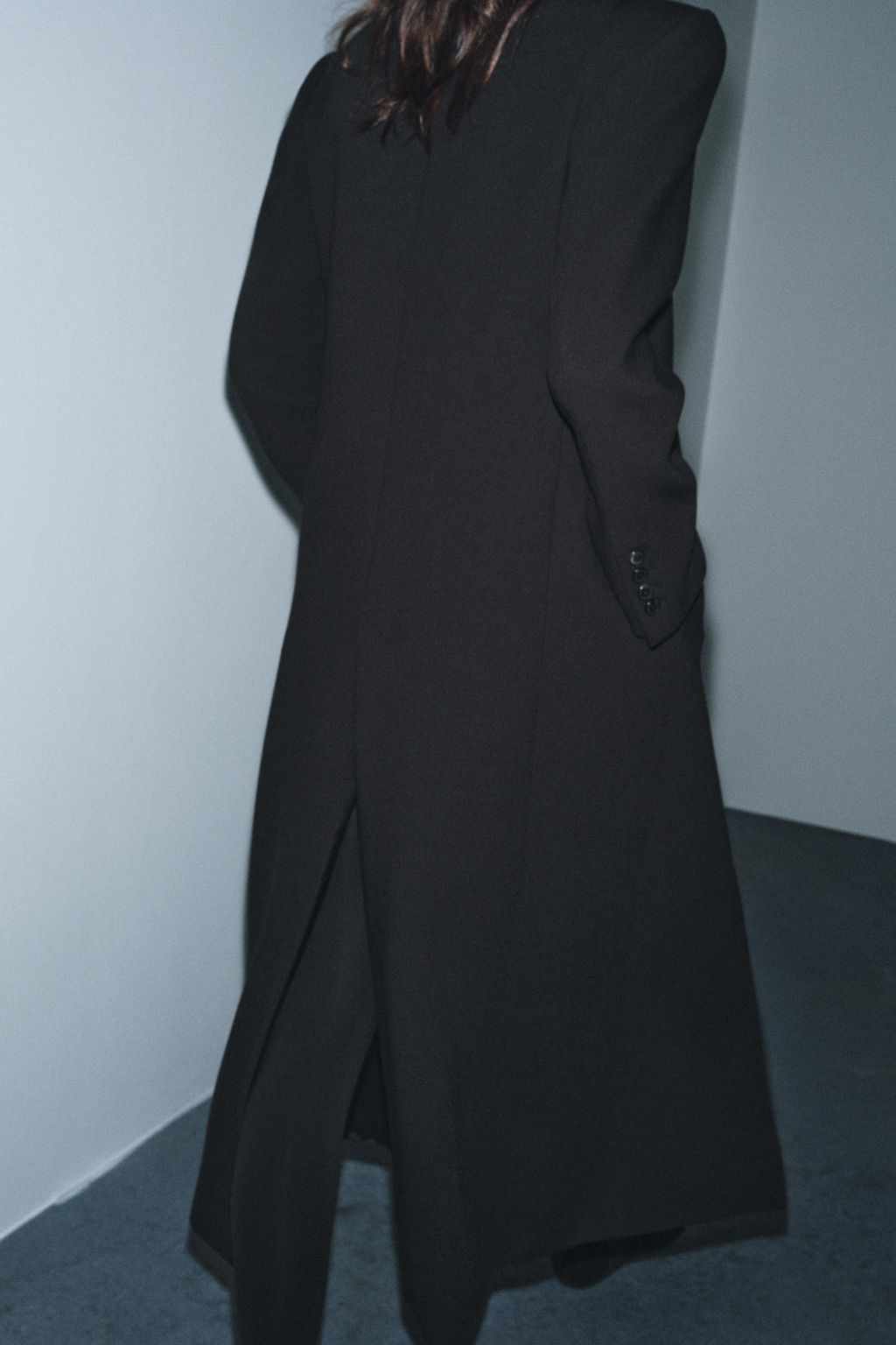 ZW COLLECTION FITTED BUTTON COAT - Zara фото 12