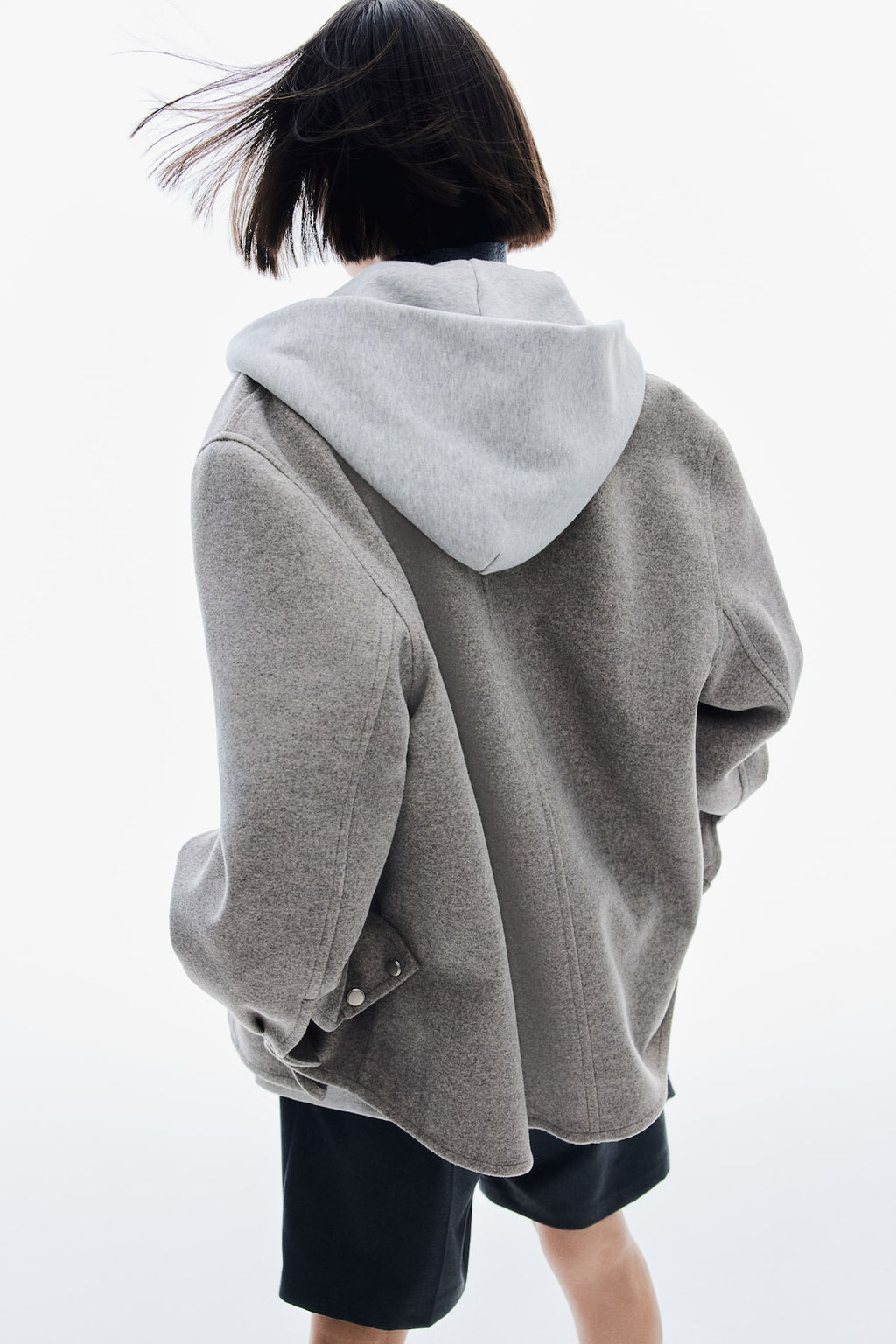 Chaqueta camisera oversize - H&m фото 4