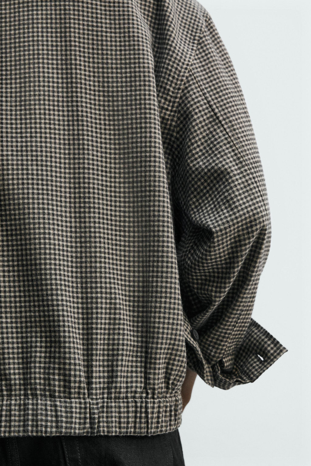 SOBRECAMISA CUADROS / Gris - Zara фото 7