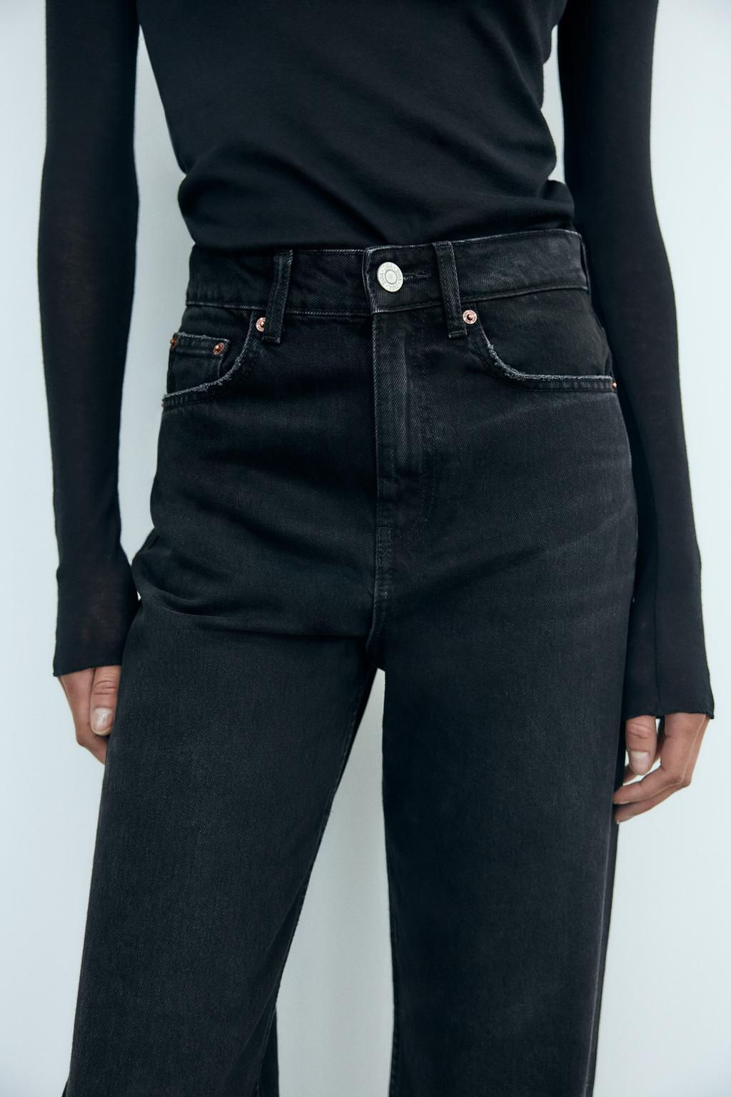 TRF MOM FIT HIGH-WAIST JEANS - Zara фото 14