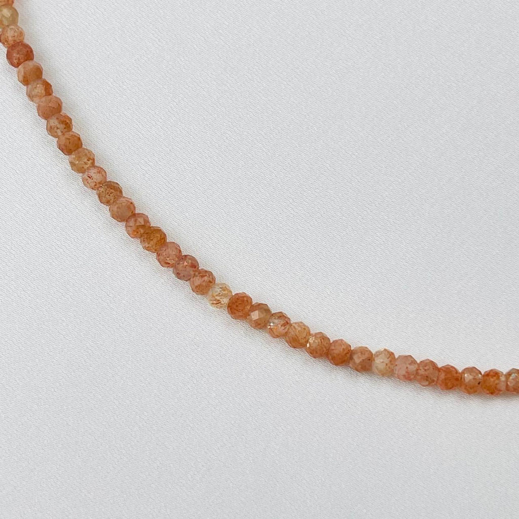 Бусы из Солнечного камня огранка 40 см +