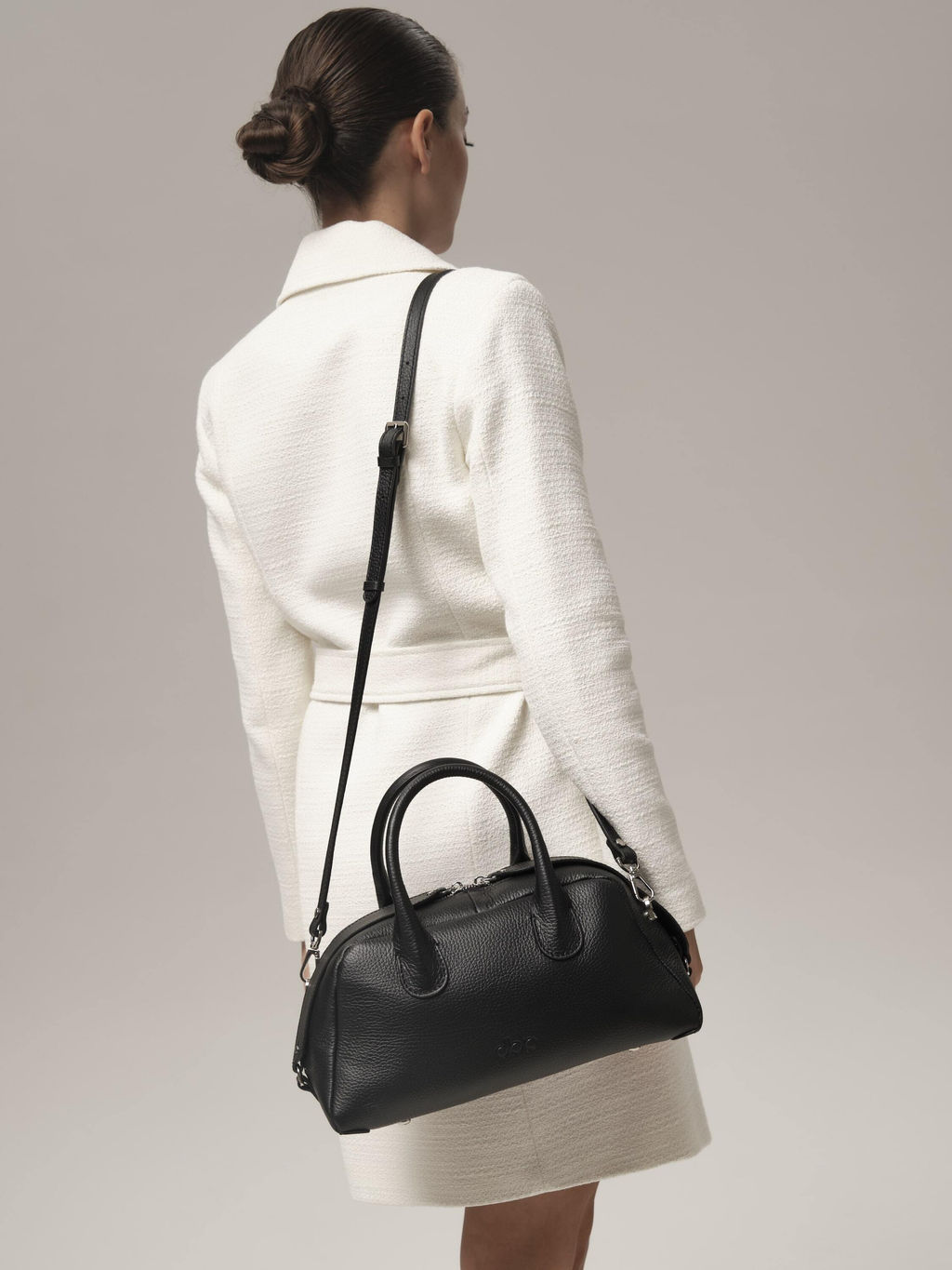 Кожаная сумка Kandys DBR 31206 черный  фото 4