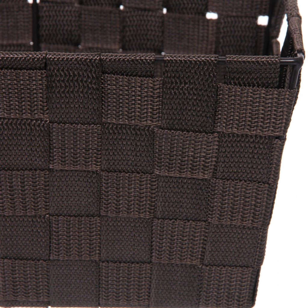 Корзина для хранения "ФАРТЕГО", цвет коричневый, 30*20*14,5см (лейбл Селфи)