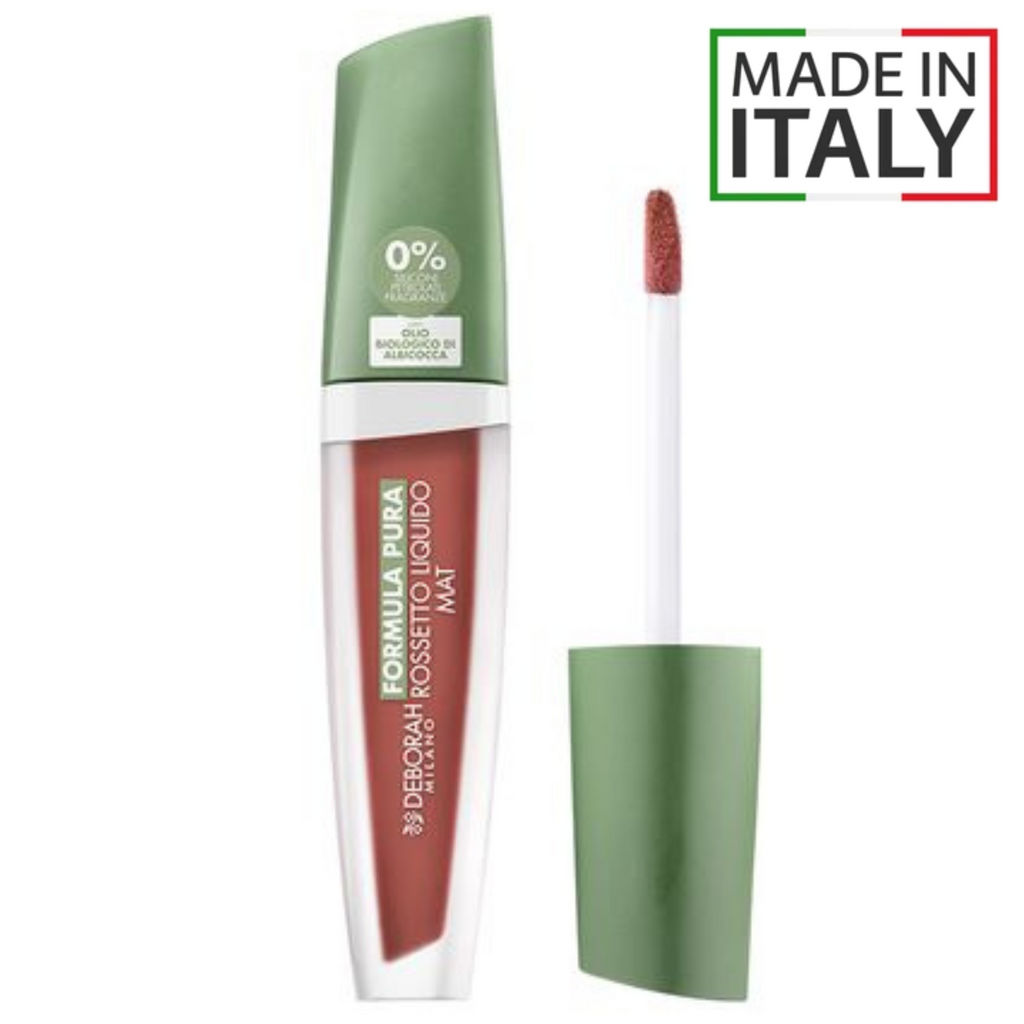 DEBORAH Помада матовая жидкая FORMULA PURA ROSSETTO LIQUIDO MAT тон 01 4.8г
