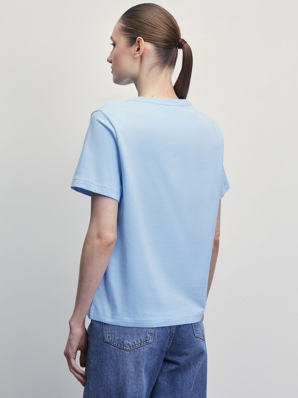 Футболка из хлопка / Zarina  фото 5