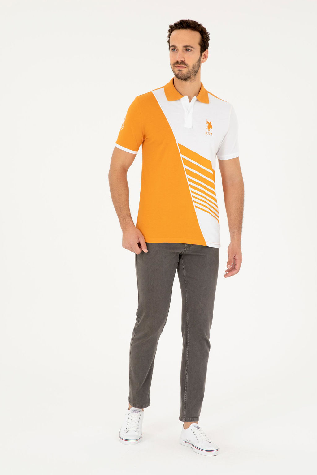 Мужская футболка с плиткой Неожиданная скидка в корзине - U.s. polo assn фото 4