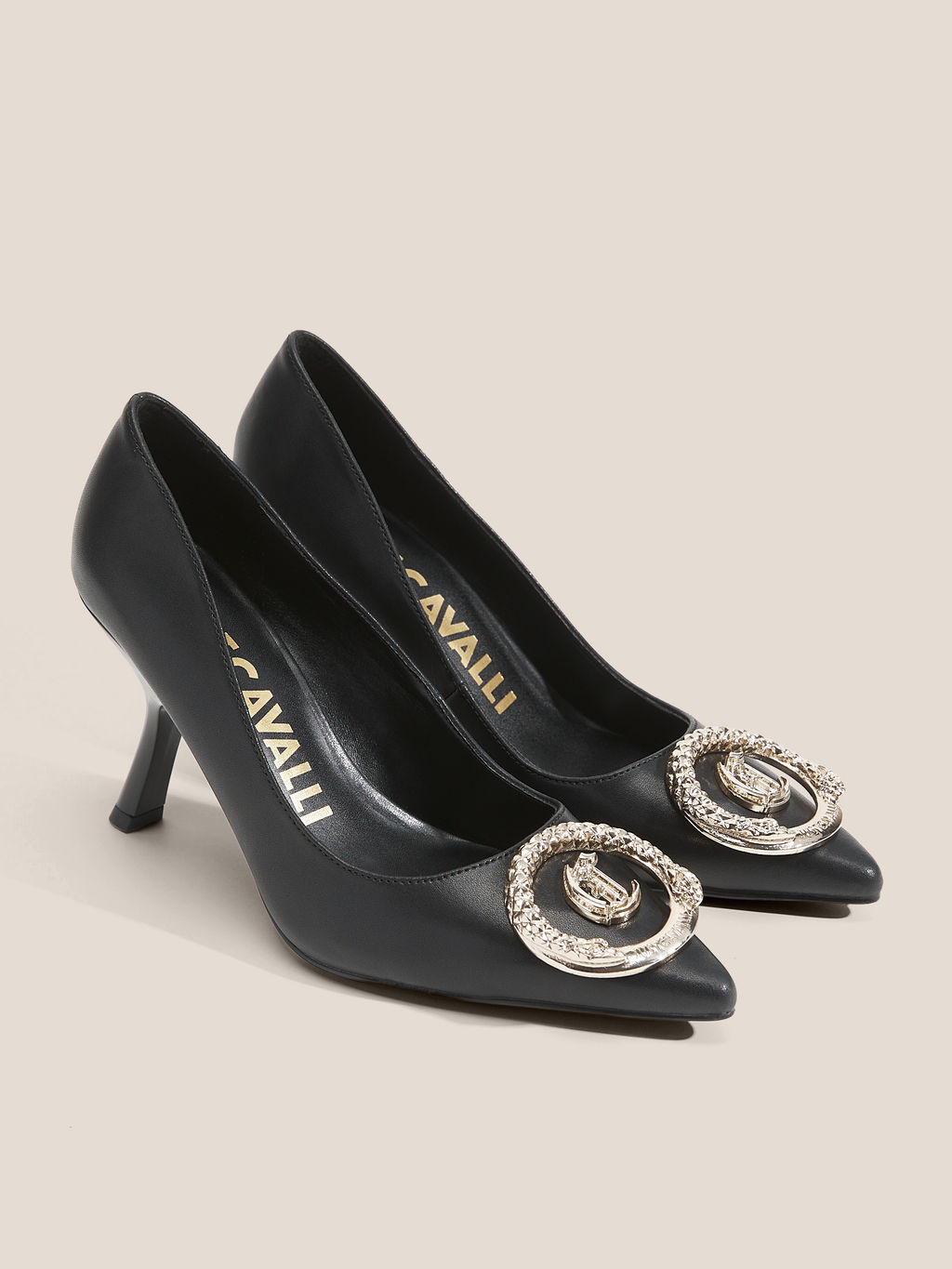 Женские туфли JUST CAVALLI JASMINE Артикул 4452230, черный  фото 2