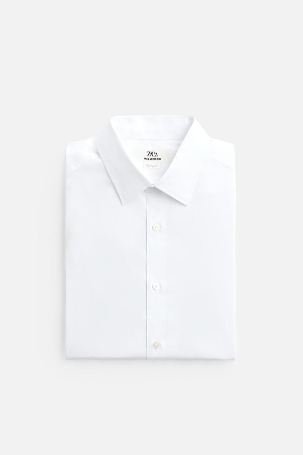 TEXTURED REGULAR FIT SHIRT - Zara фото 11