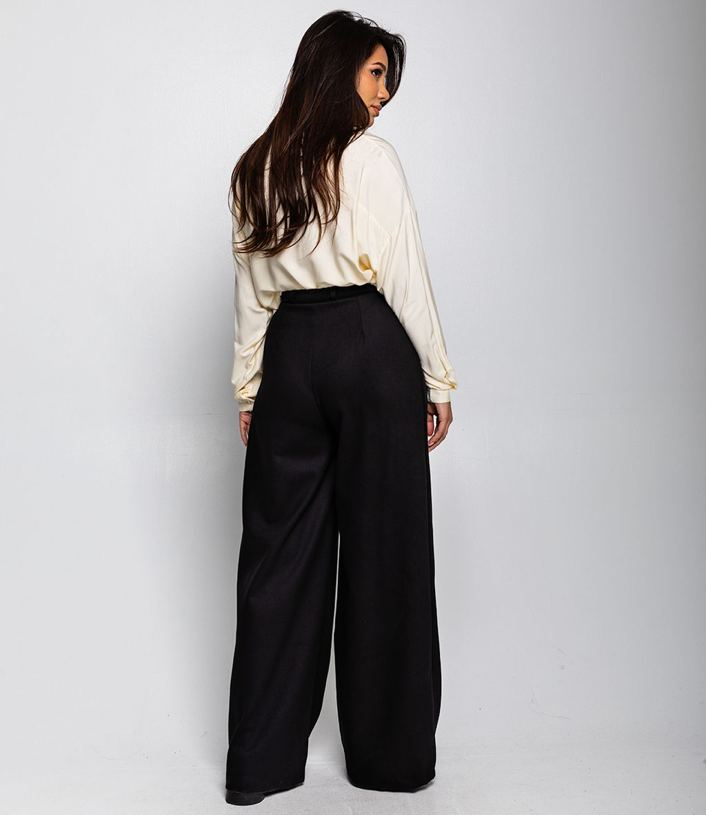 Брюки #КТ15502, чёрный