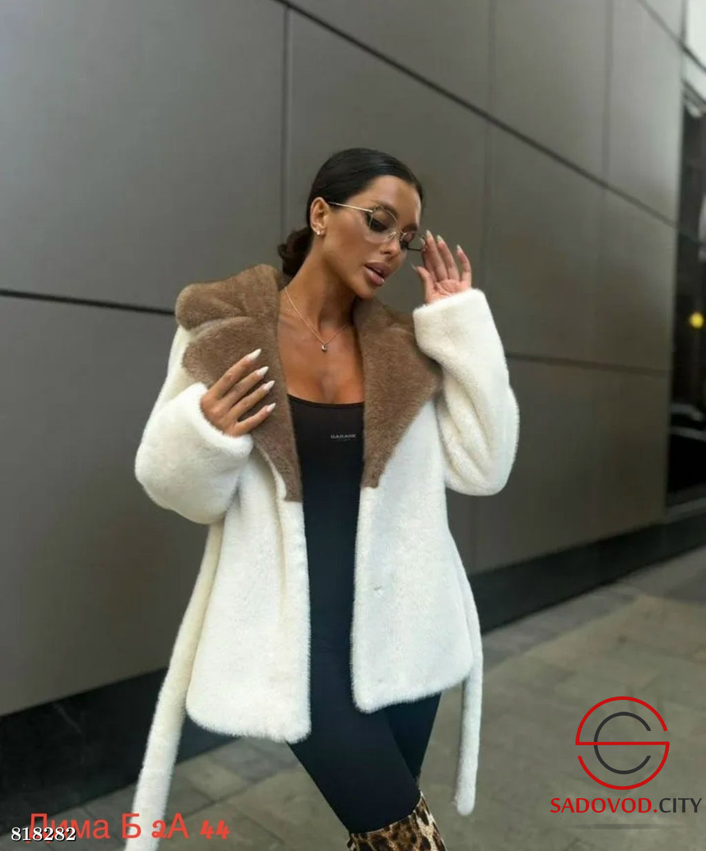 Шуба женская из искусственного меха