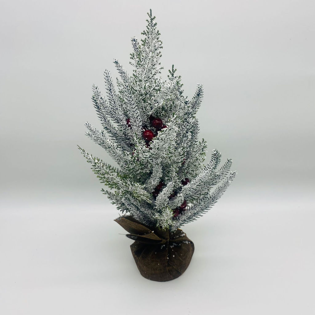 Декоративное новогоднее украшение - Зимняя веточка с ягодами (арт. 112) - Ип лебедев о.ю фото 4