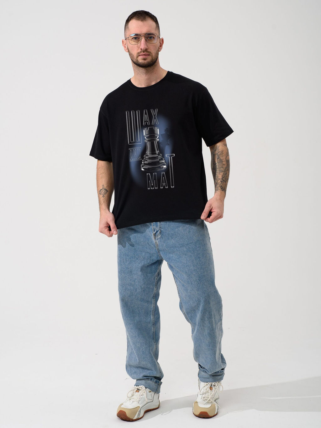 Футболка 100% хлопок Шах и мат - Оптима фото 2