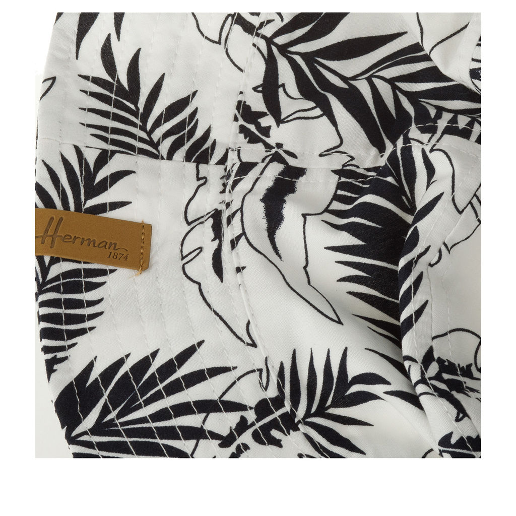 Панама HERMAN арт. MALAGA (белый / черный)