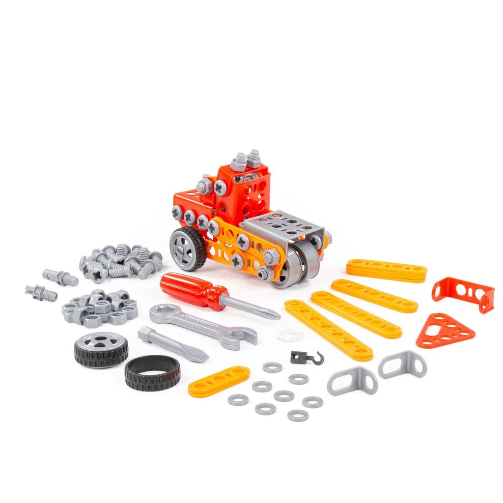 Конструктор Изобретатель (160 элементов) (в коробке) - Полесье фото 7