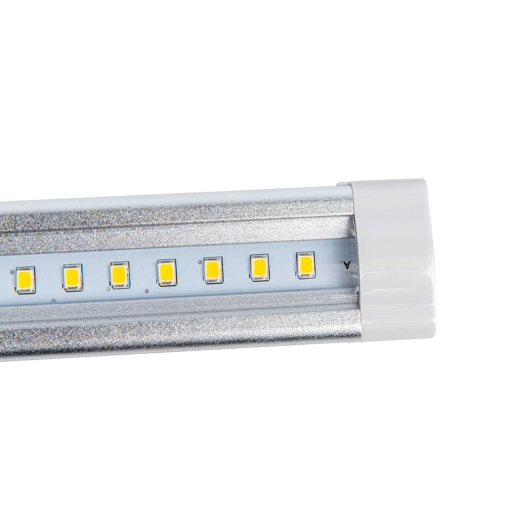 ULM-F45-2x6W/4500K IP20 SILVER Светильники светодиодные для мебели, набор из 2-х шт. Механический выключатель. 600*25*8мм. 2*500Lm. ТМ Uniel