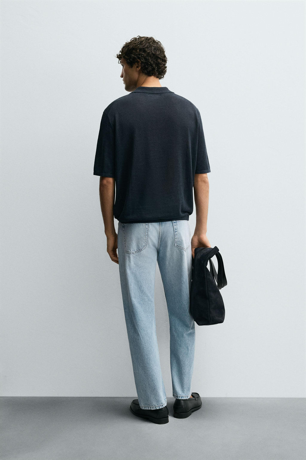 REGULAR STRAIGHT-LEG JEANS - Zara фото 3