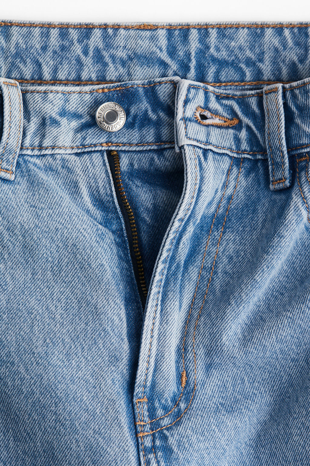 Curvy Fit Wide Ultra High Jeans - H&m фото 3