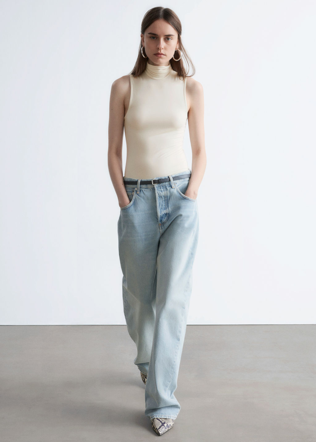 Top de cuello alto sin mangas - H&m фото 7