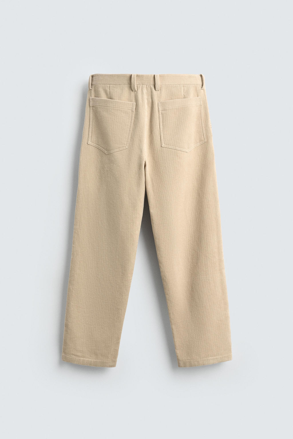 REGULAR FIT CORDUROY TROUSERS - Zara фото 7