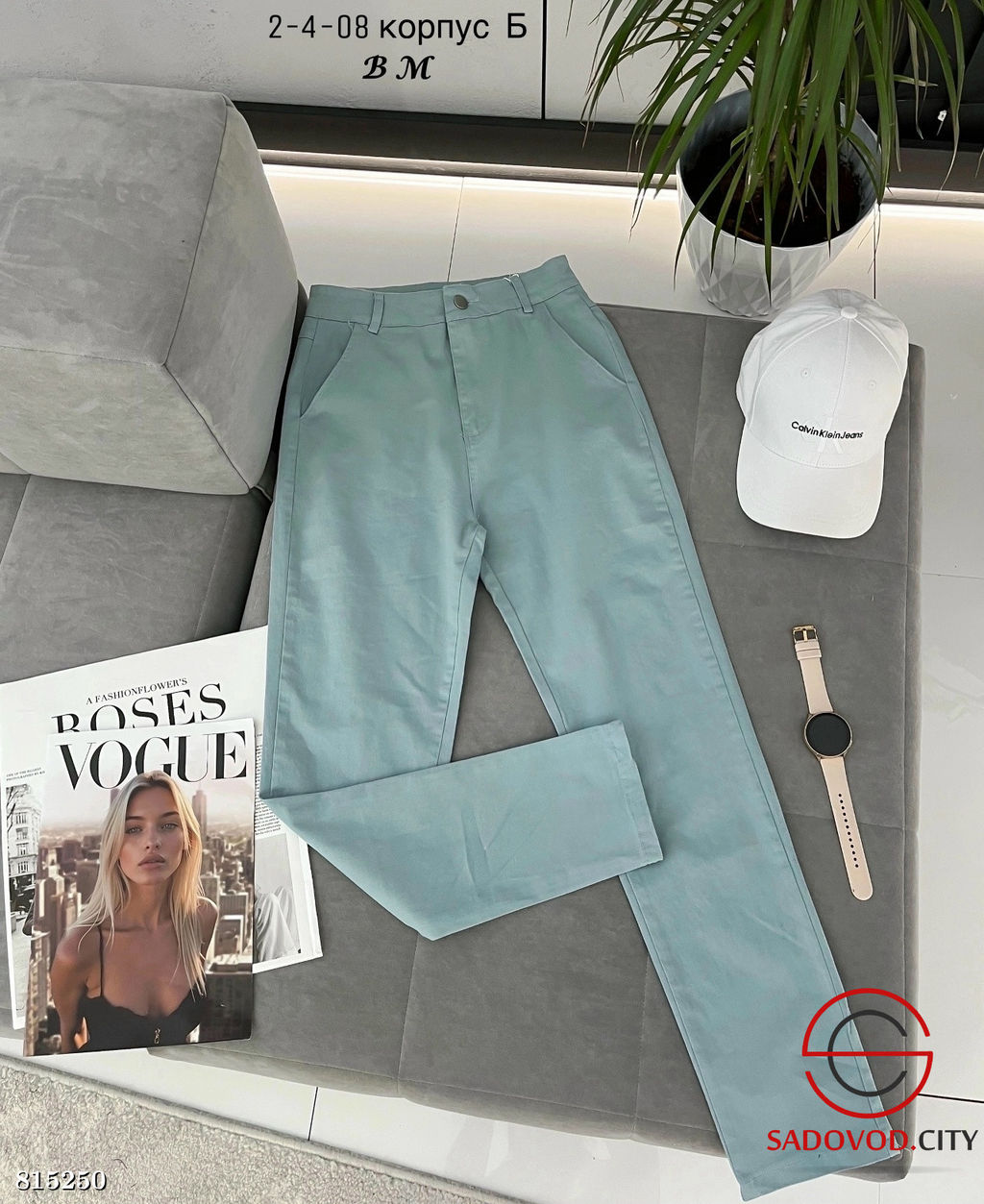 Хлопковые легкие летние брюки