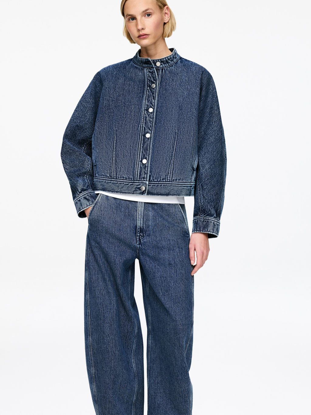 Sobrecamisa denim - H&m фото 4
