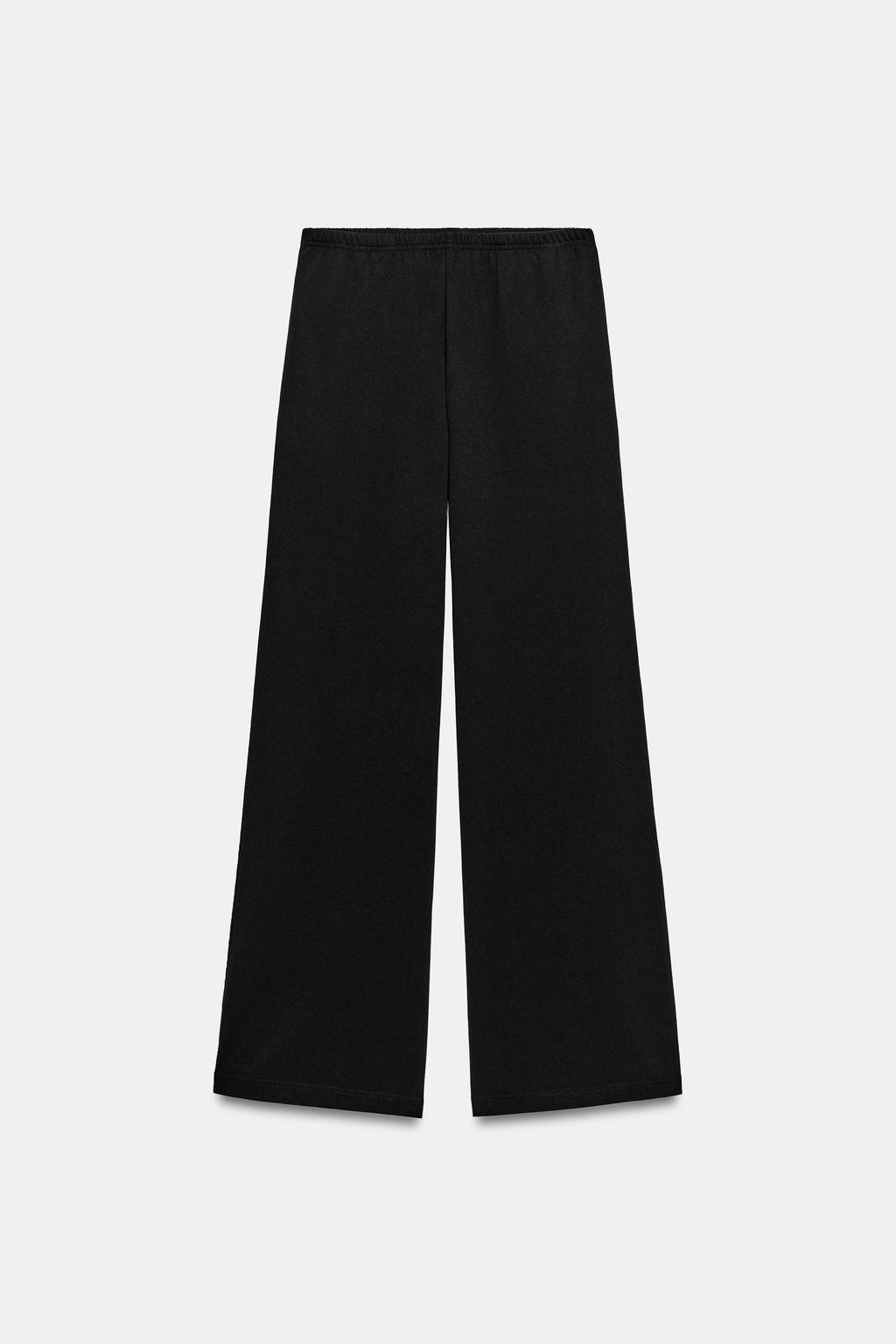 PANTAL?N RECTO ALGOD?N / Negro - Zara фото 8
