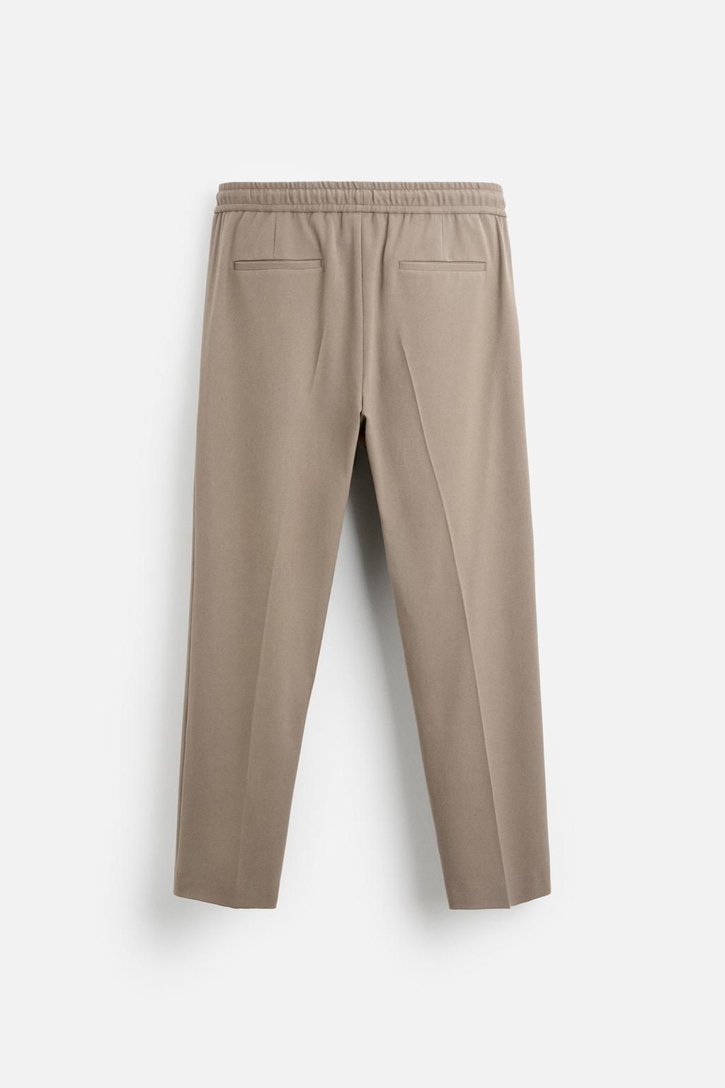 COMFORT FIT JOGGER WAIST TROUSERS - Zara фото 25