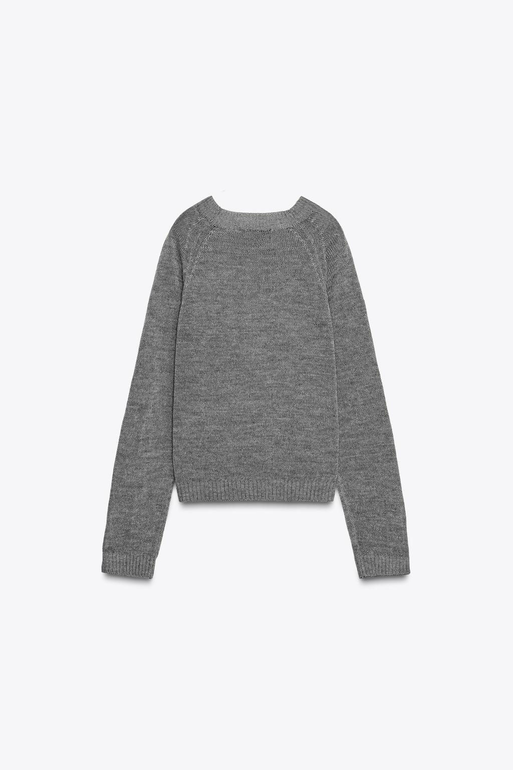 KNIT BAKER SWEATER - Zara фото 5