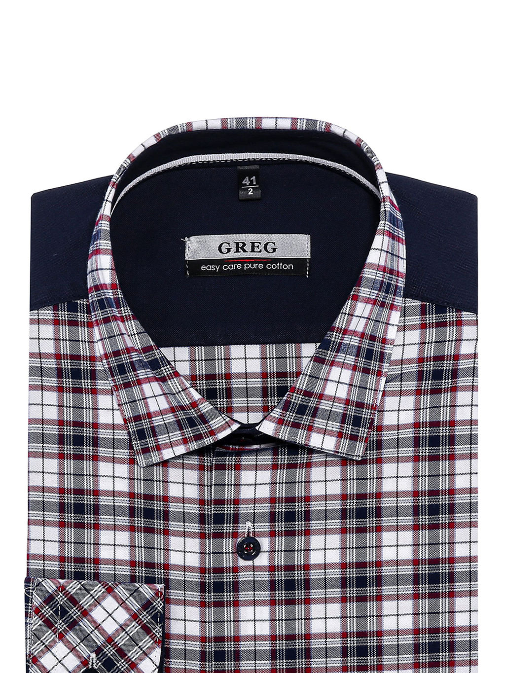 Сорочка мужская длинный рукав GREG S125/231/8915/Z/P/1p фото 3