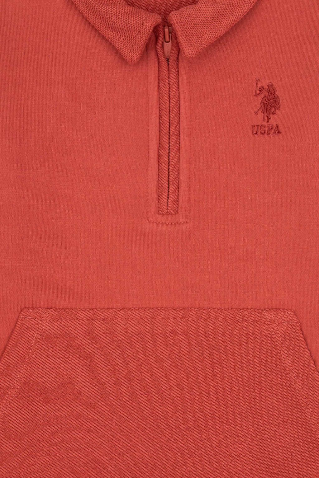 Erkek _ocuk G_l Kurusu Yar_m Fermuarl_ Sweatshirt - U.s. polo assn фото 3