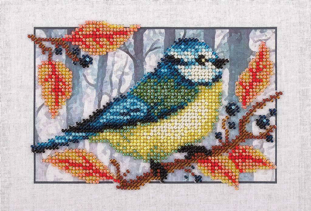 Klart набор для вышивания 8-134 Синичка 17 х 12 см