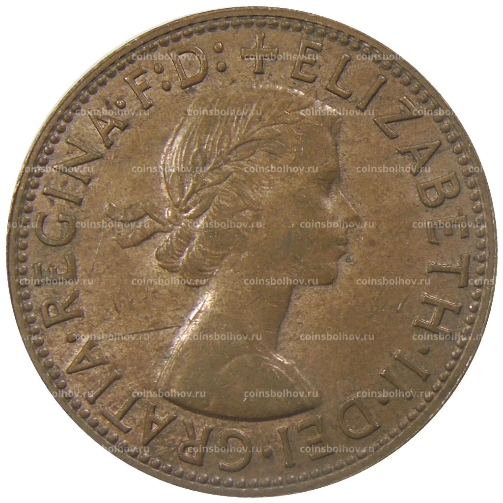 1 пенни 1964 года Австралия