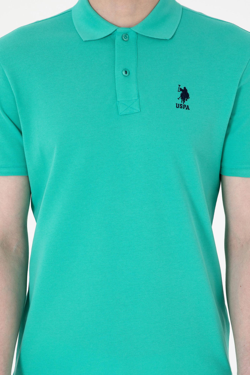Erkek Slim Fit Polo Yaka Mint Basic Ti__rt Sepette S_rpriz _ndirim - U.s. polo assn фото 13