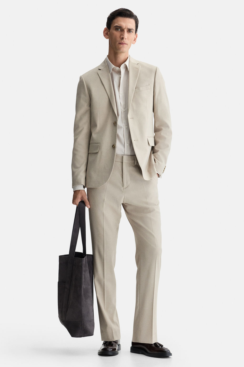 Pantal?n de traje Slim Fit - H&m фото 4
