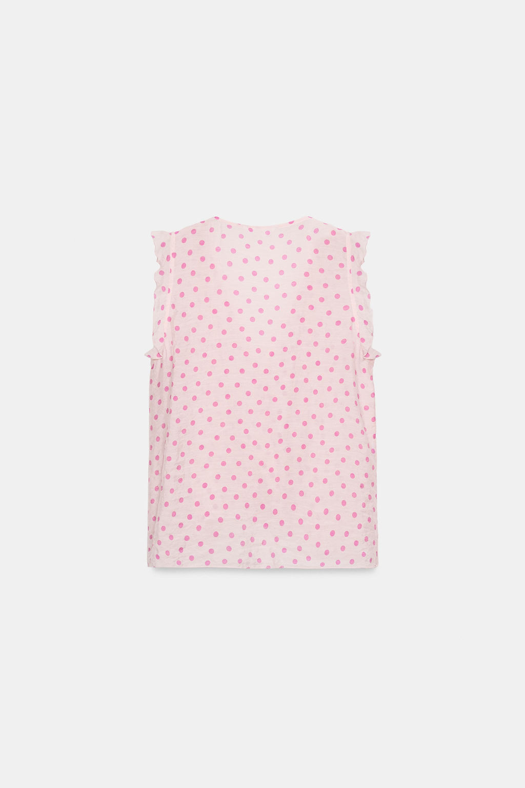 BLUSA LUNARES VOLANTES / Rosas - Zara фото 5