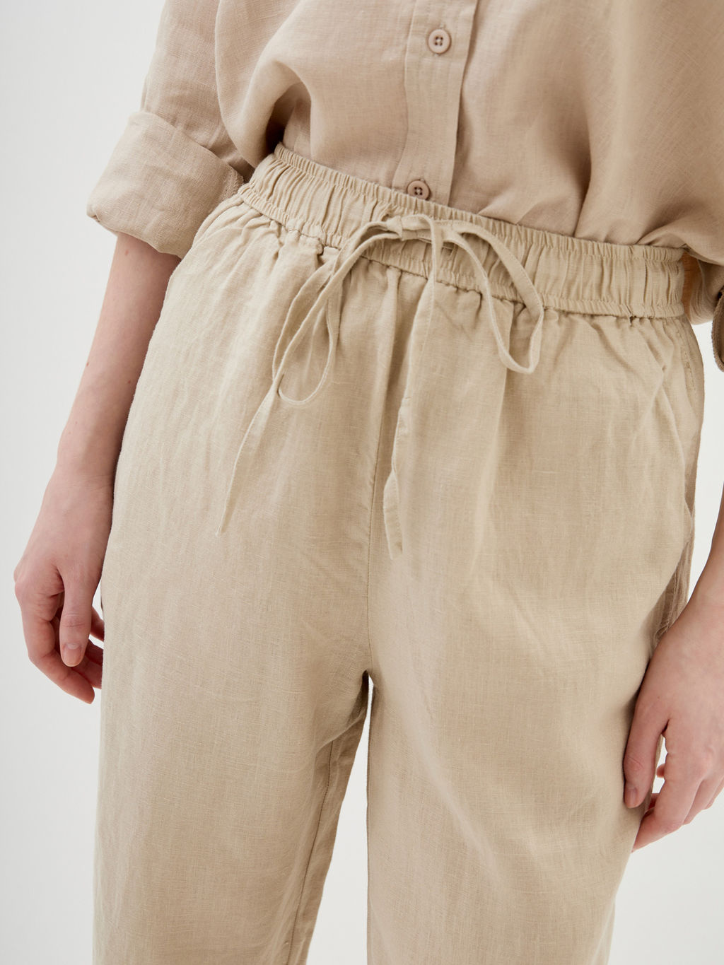 Женские льняные Брюки - Mossmore фото 42