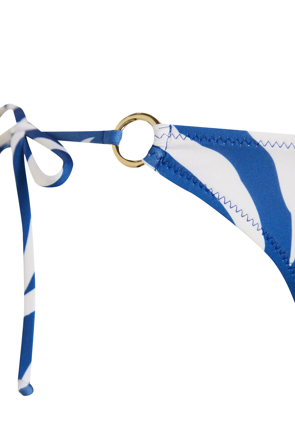 TRENDYOLMILLA Zebra Desenli Aksesuarl? Regular Bikini Alt? TBESS24BA00135  фото 9