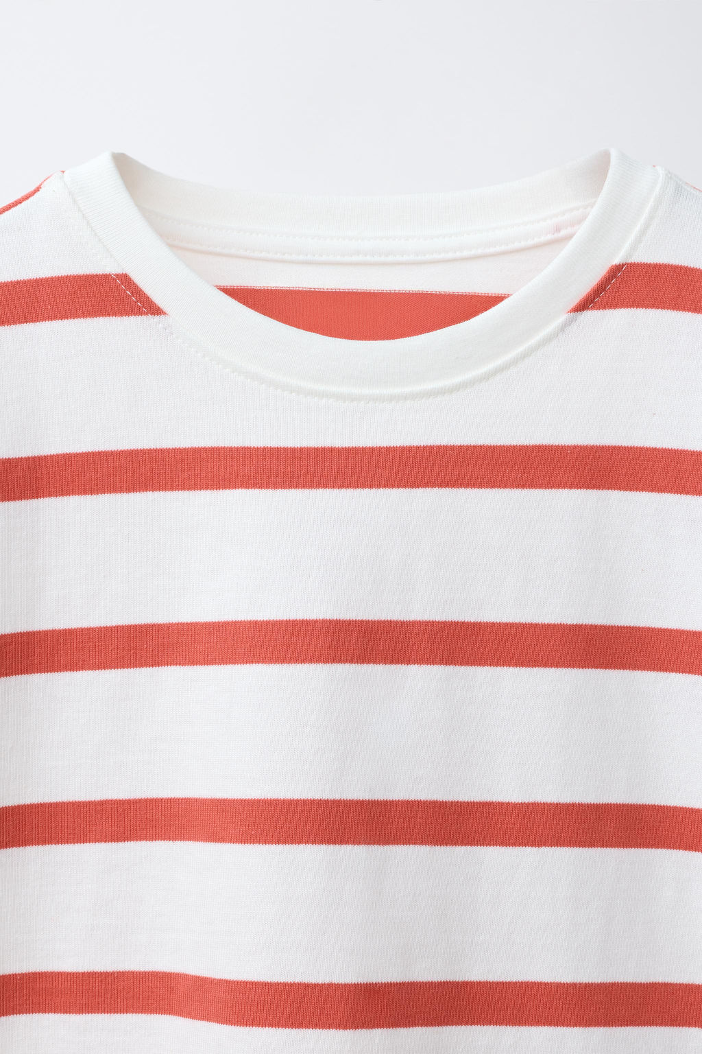 CAMISETA RAYAS HEAVY WEIGHT TEXTO / Raya Roja - Zara фото 3