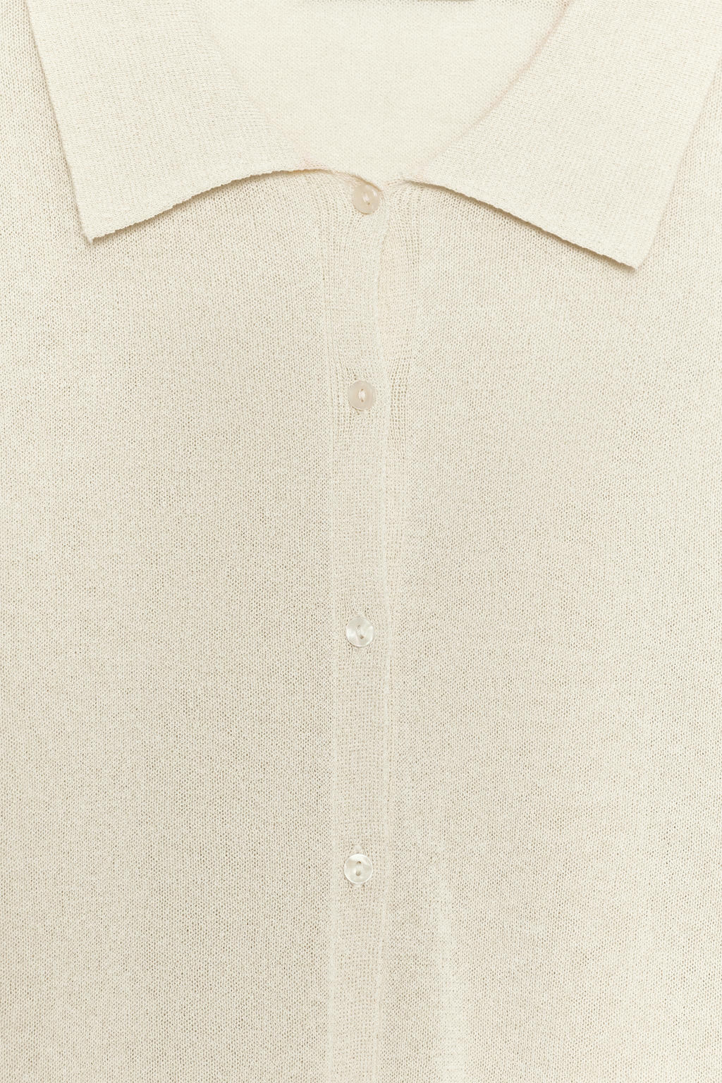 CHAQUETA POLO PUNTO TOP INTERIOR / Beige - Zara фото 10